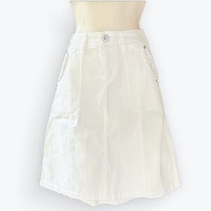 Bass White Denim Skirt by Bass ~ 2